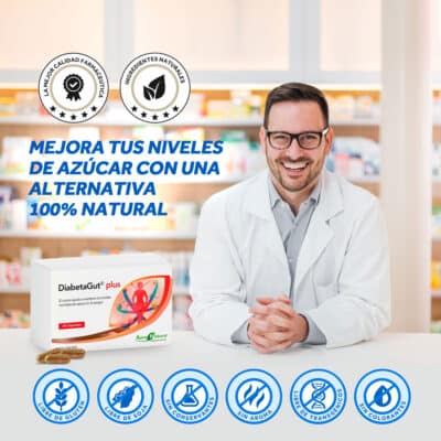 DiabetaGut Plus Suplemento Natural Ayuda A Mantener El Nivel De